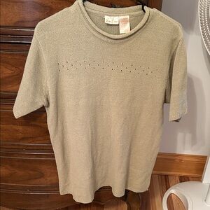 Bobbie Brooks tan Short Sleeve Top